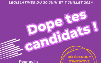 Législatives 2024 : les actions d’Espoir RIC !