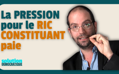 La PRESSION pour le RIC CONSTITUANT paie, conférence en direct avec Raul MAGNI-BERTON